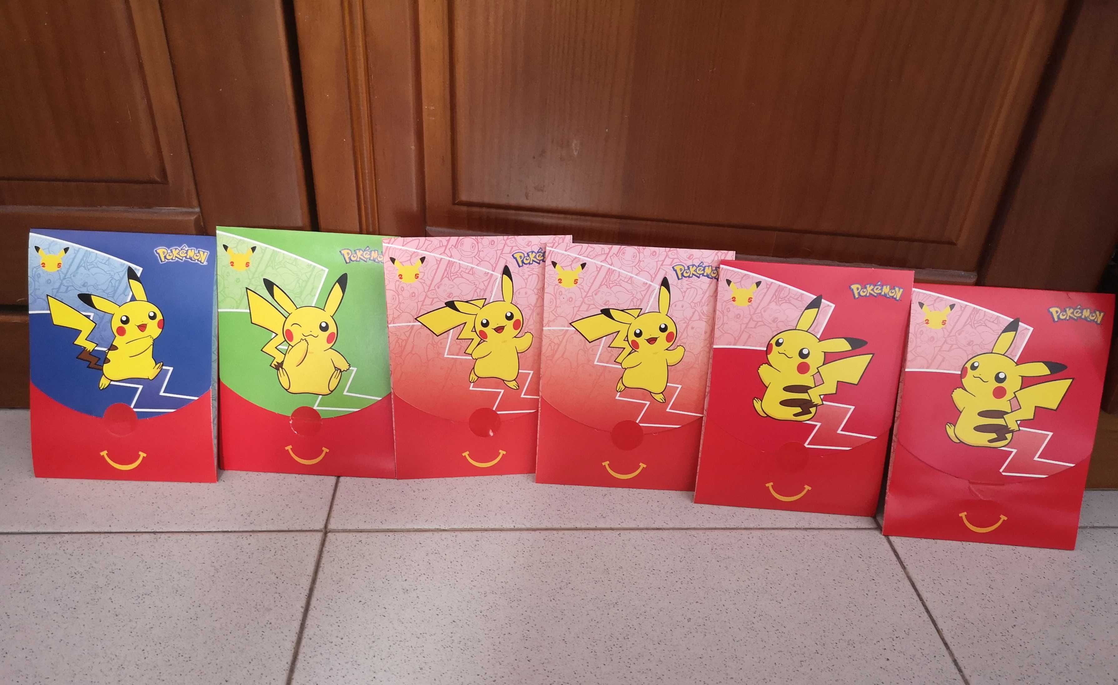 Acessórios Pokémon da Happy Meal