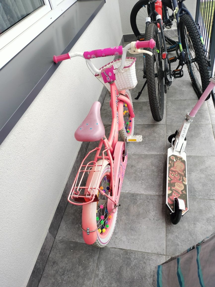 Rower dla dziewczynki koła 16"