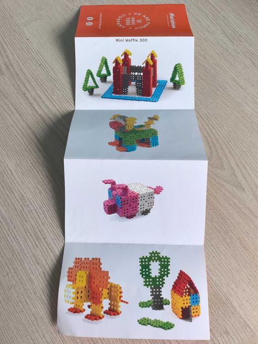 Marioinex mini wafle 300 elementów