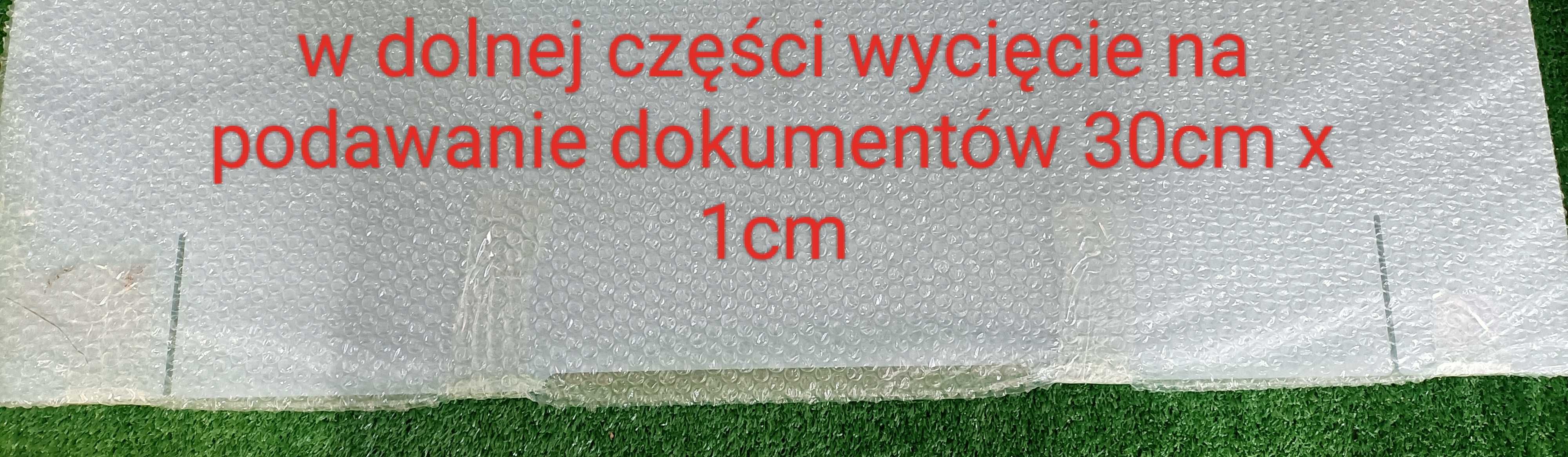 Osłona Ochronna Plexa Antywirusowa 99cm x 66cm Nowa Nr00512