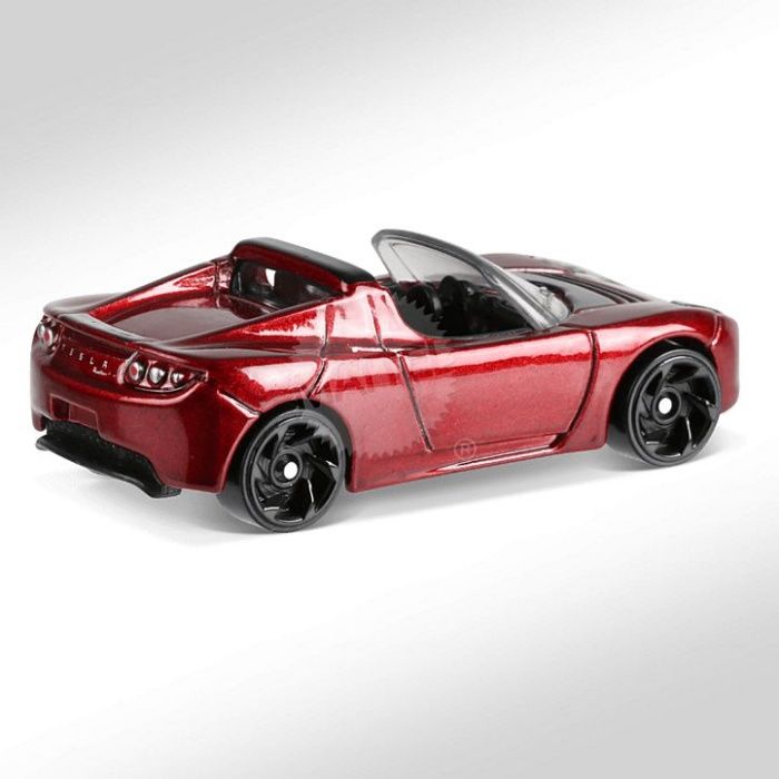 Коллекционная машинка Hot Wheels Tesla Roadster, space, Илон Маск