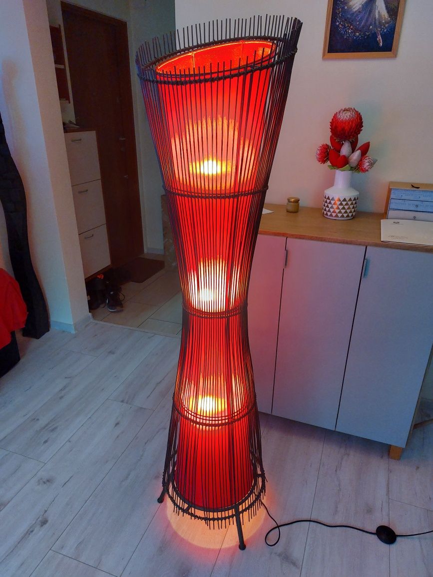 Lampa stojąca Boho