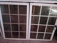 Janela aluminio vidro duplo branca