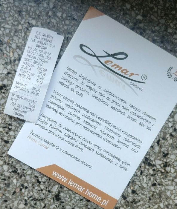 Lemar skórzane buty polski produkt skóra naturalna r. 38 NOWE