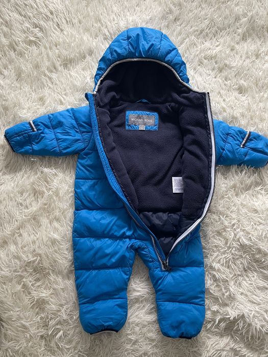 Kombinezon Michael Kors + dwustronna kamizelka Armani Jeans rozm. 68