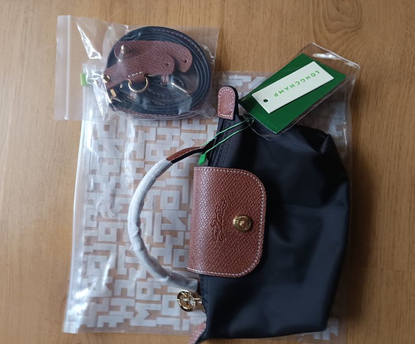 Torebka longchamp mała czarna