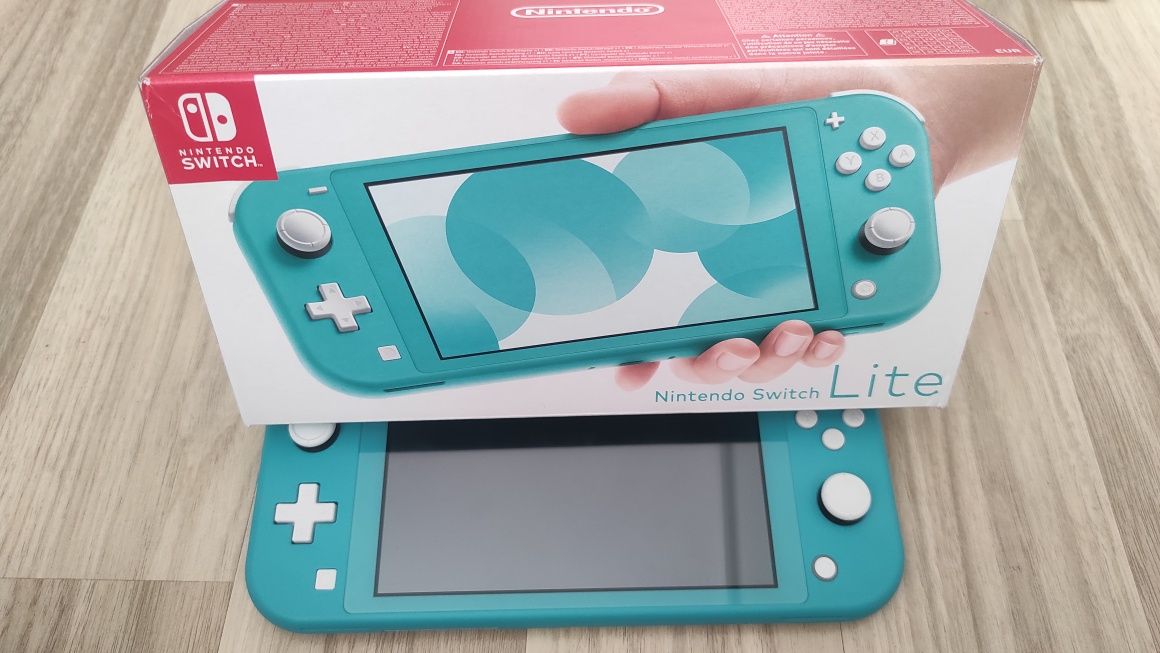 Nowa, nierozpakowana konsola Nintendo Switch Lite na gwarancji