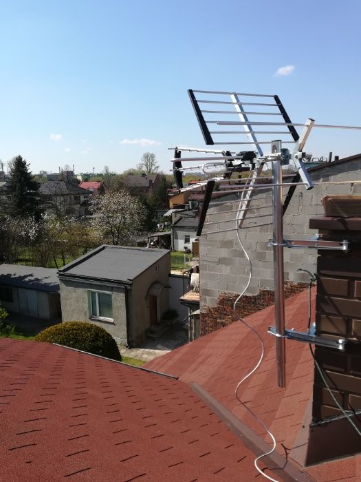 Montaż ustawianie  Anten Satelitarnych oraz DVB-T