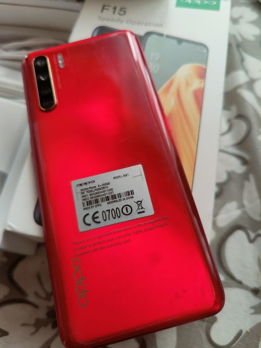 Oppo a91 nowy czerwony