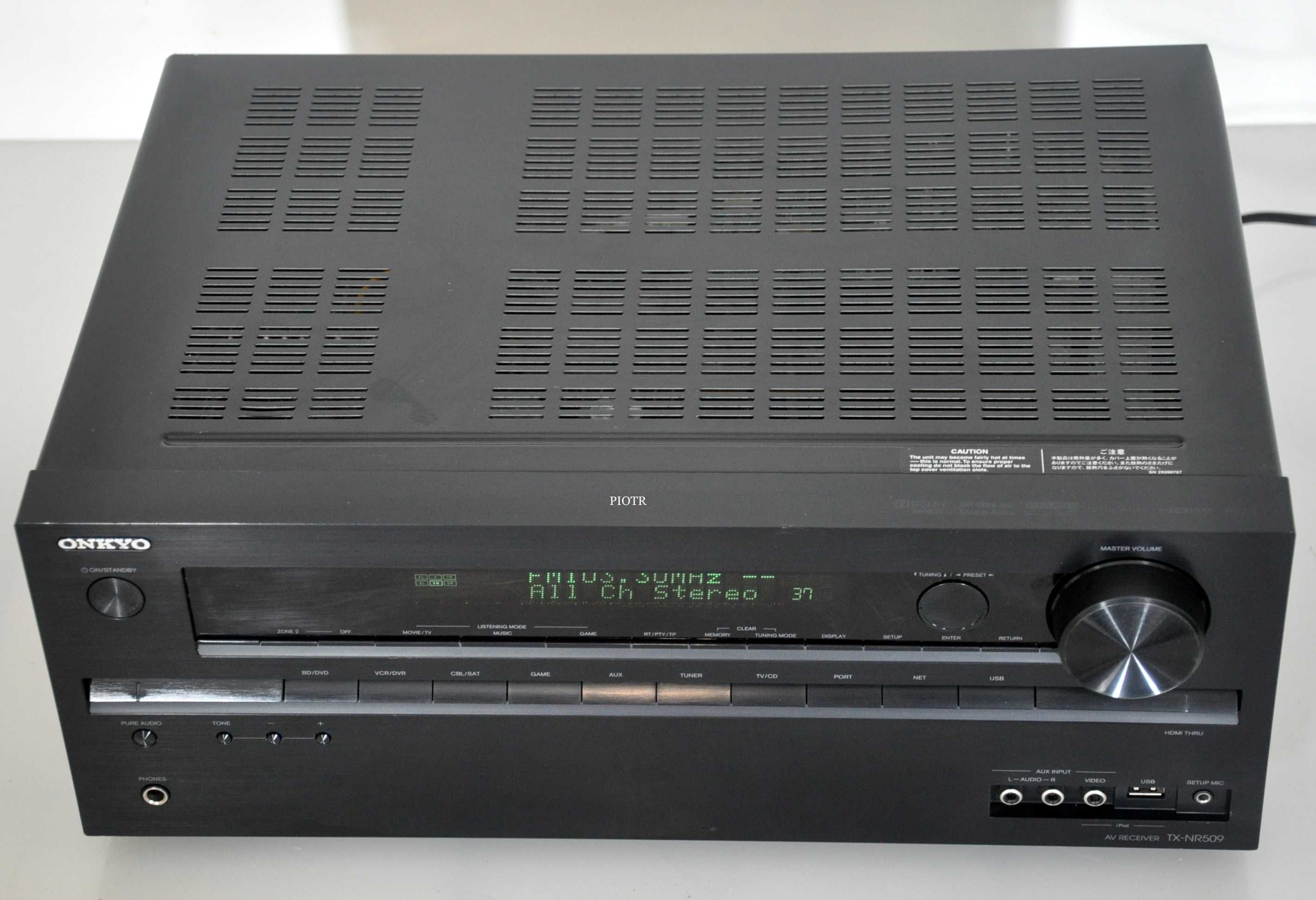 Amplituner ONKYO TX-NR509  sprawny, zadbany.