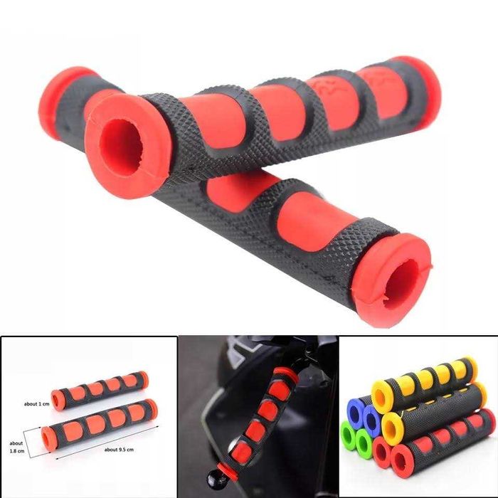 Proteções manetes borracha moto cafe racer motocross