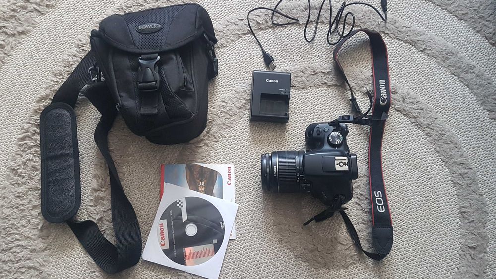 CANON EOS 1300D Rebel T6+ Obiektyw Canon EFS 18-55mm