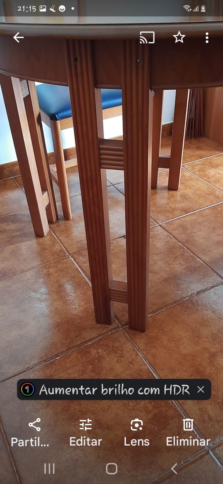 Mesa de sala  extensível