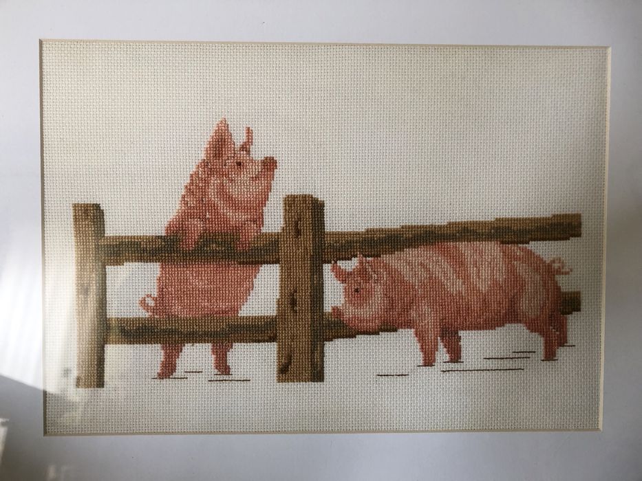 Quadro ponto cruz