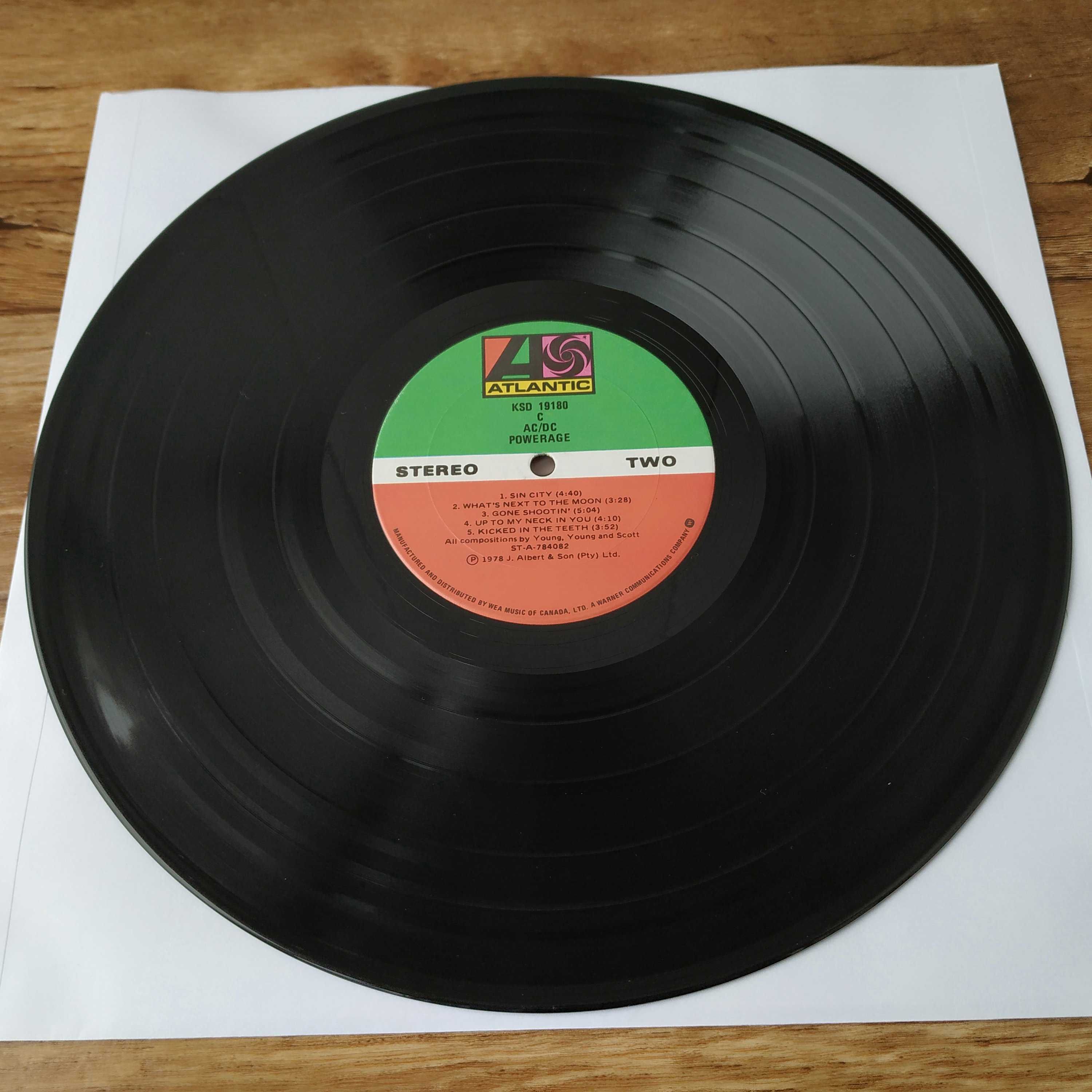 AC/DC – Powerage 1978 1st Press Canada