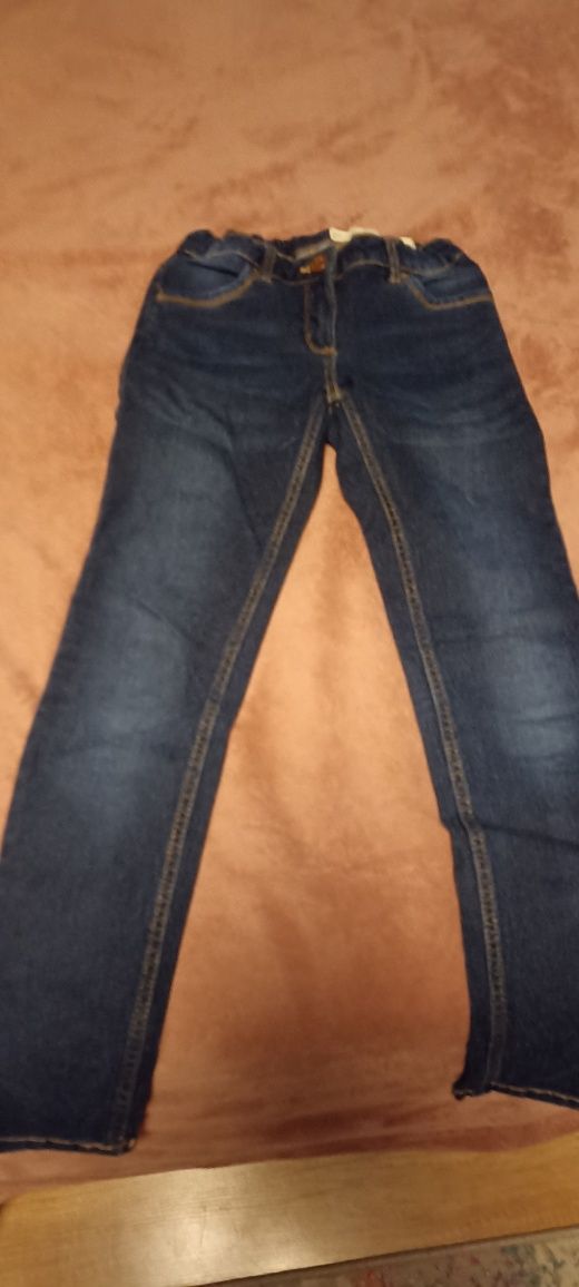 Spodnie dżinsowe slim fit 140
