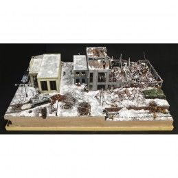 Stalingrad Siege 1942 model diorama 1/72 Italeri 6193
