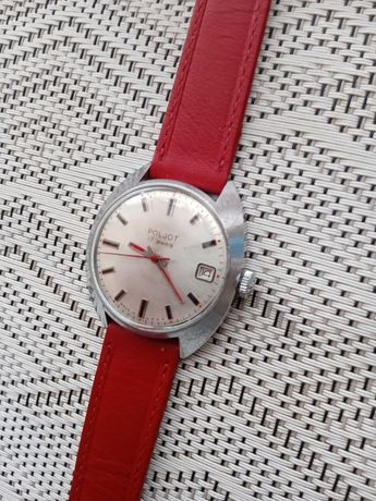 Klasyczny ładny Poljot z datą zegarek mechaniczny