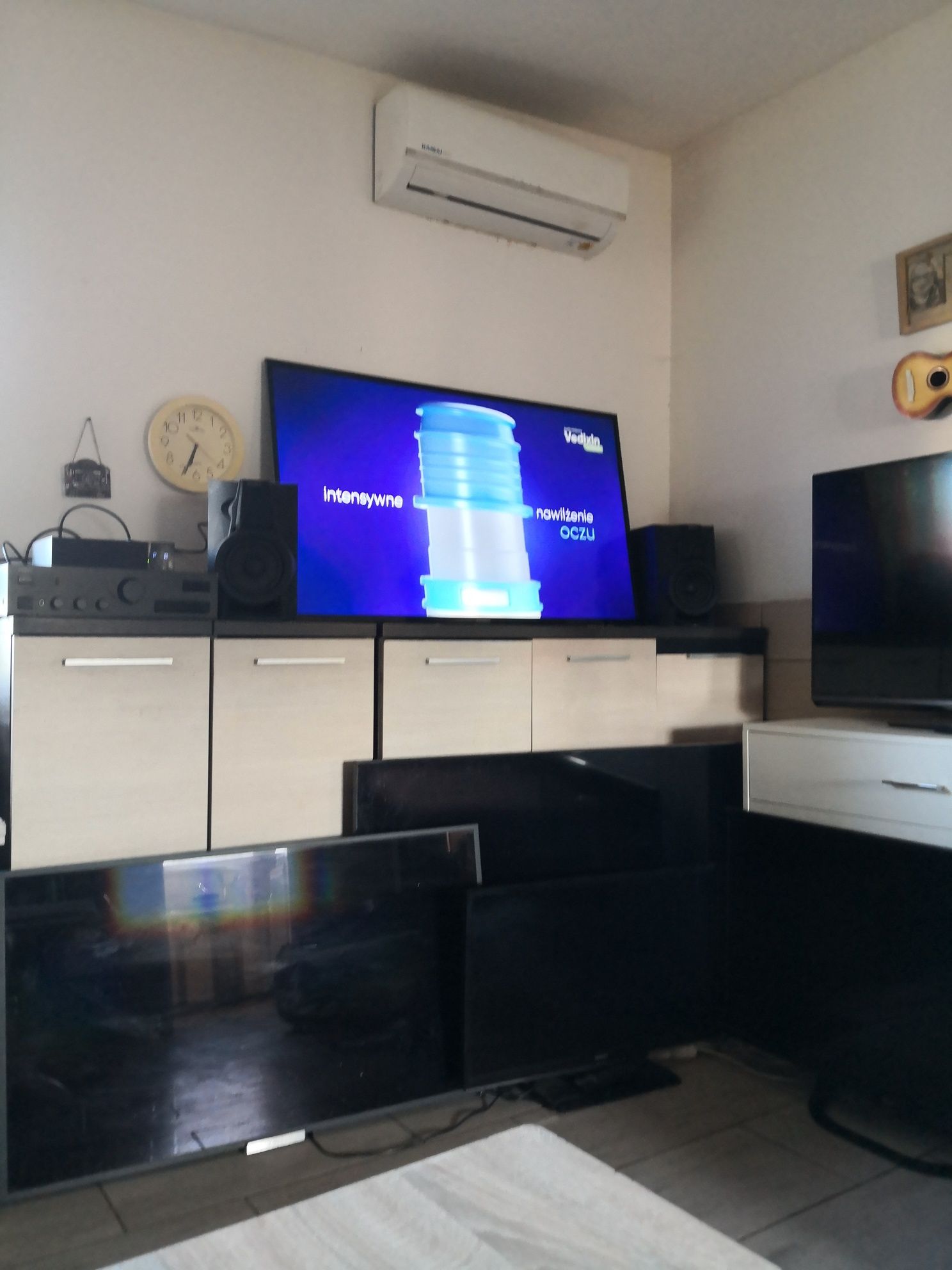 Samsung 55 cali, Smart TV WiFi YouTube, pilot