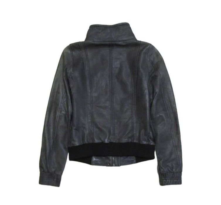 Pull & Bear XDye куртка бомбер из овечьей кожи р. 42/44