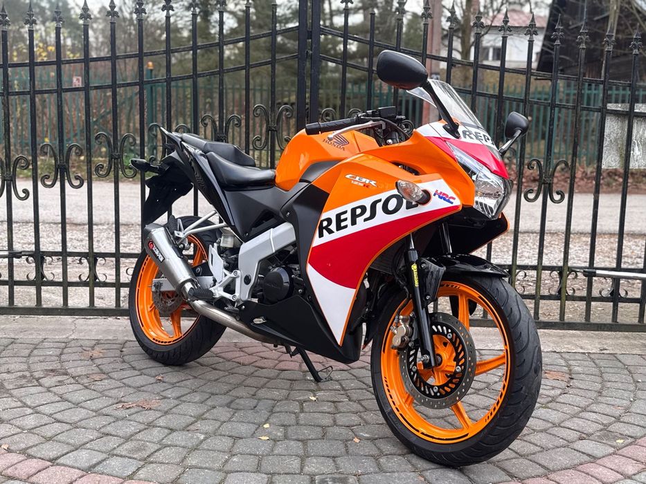 Honda CBR 125R / 2016r / Repsol / RATY! / Transport!