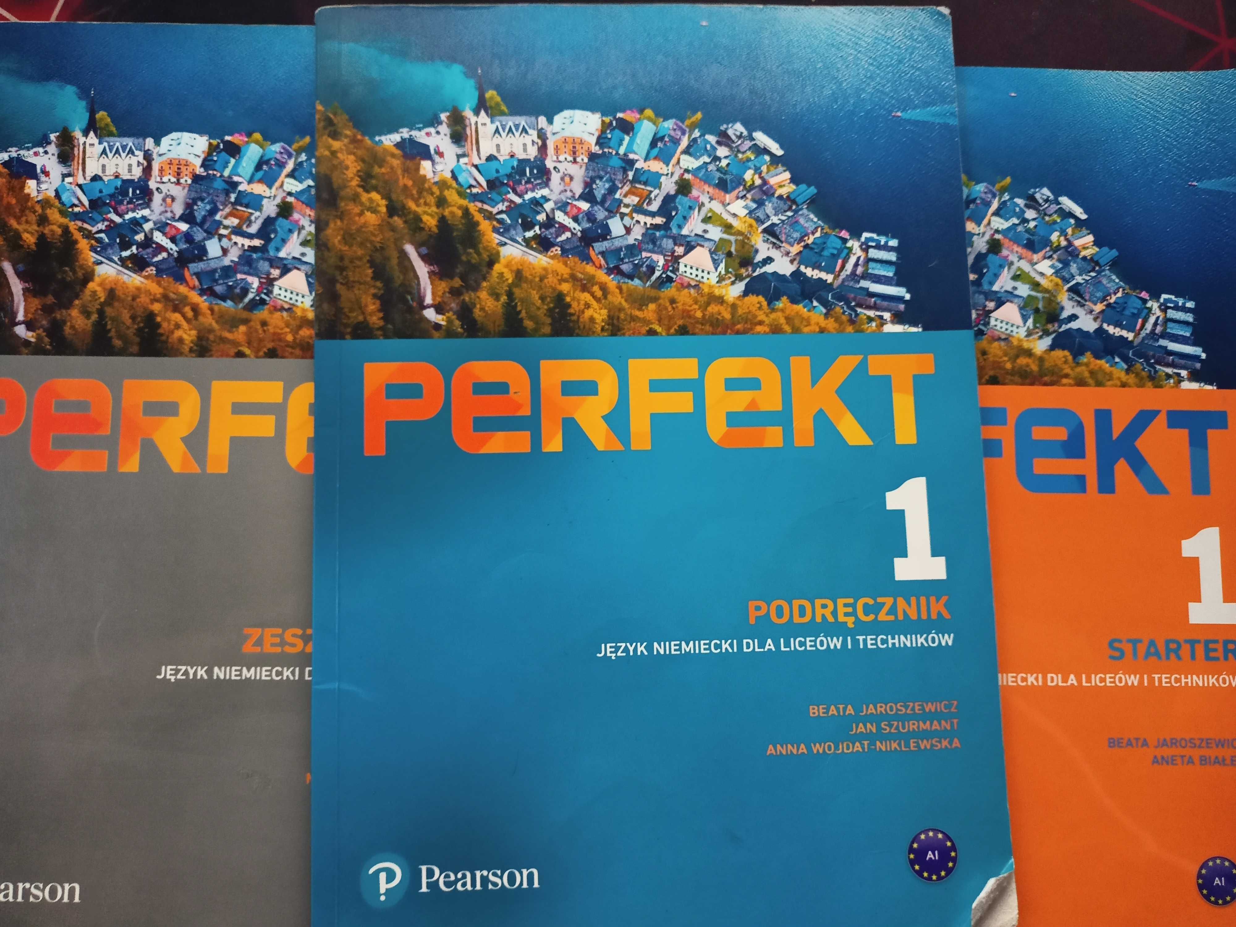 Podręcznik i zeszyt ćwiczeń j.niemiecki Perfekt 1