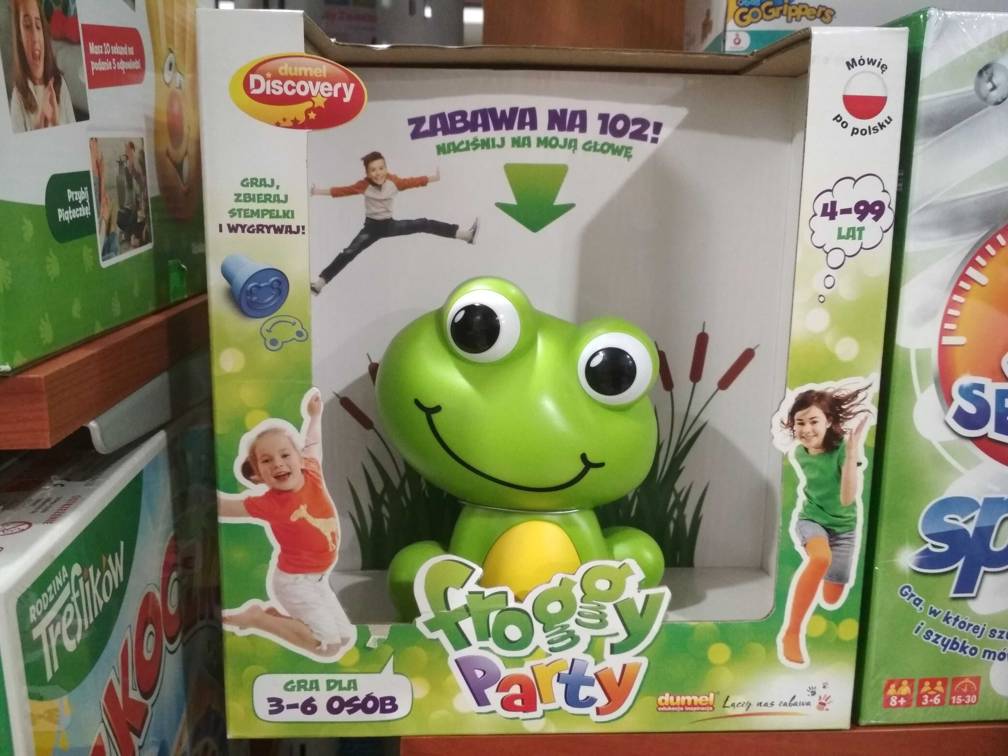 Dumel  Froggy Party Zabawowa Żabka