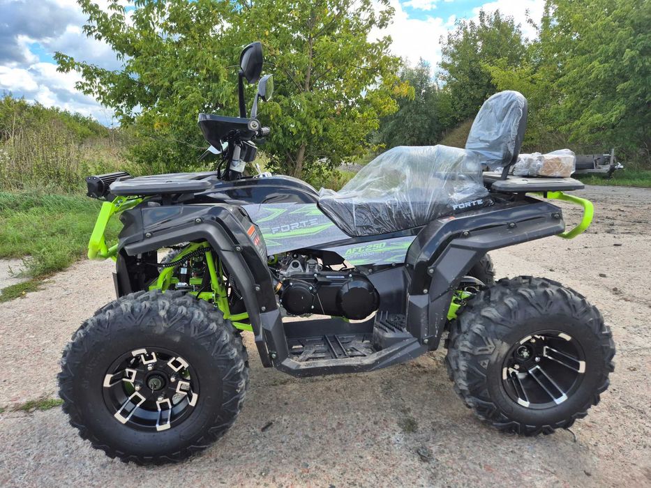 Квадроцикл Forte 250 pro Титанові диски Доставка к дому