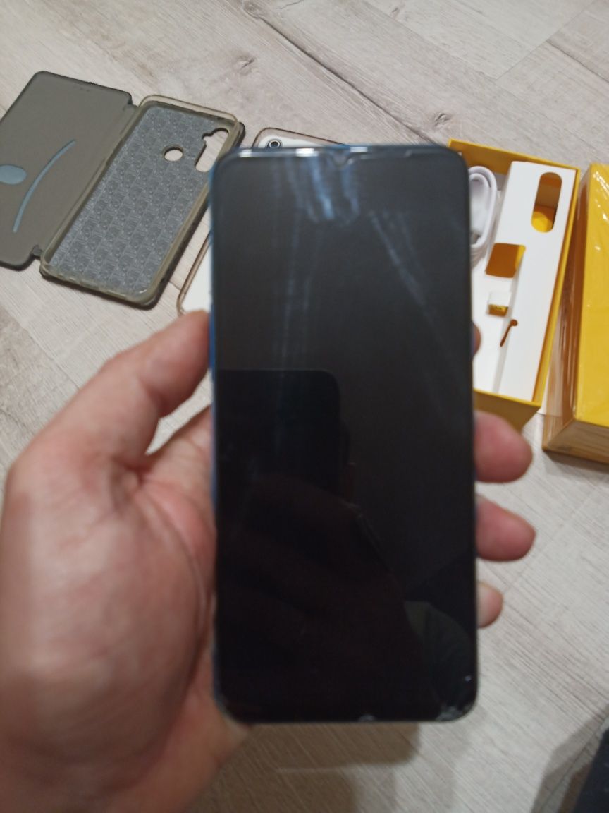 Смартфон Realmi C3 + скло + чохли повний комплект телефон