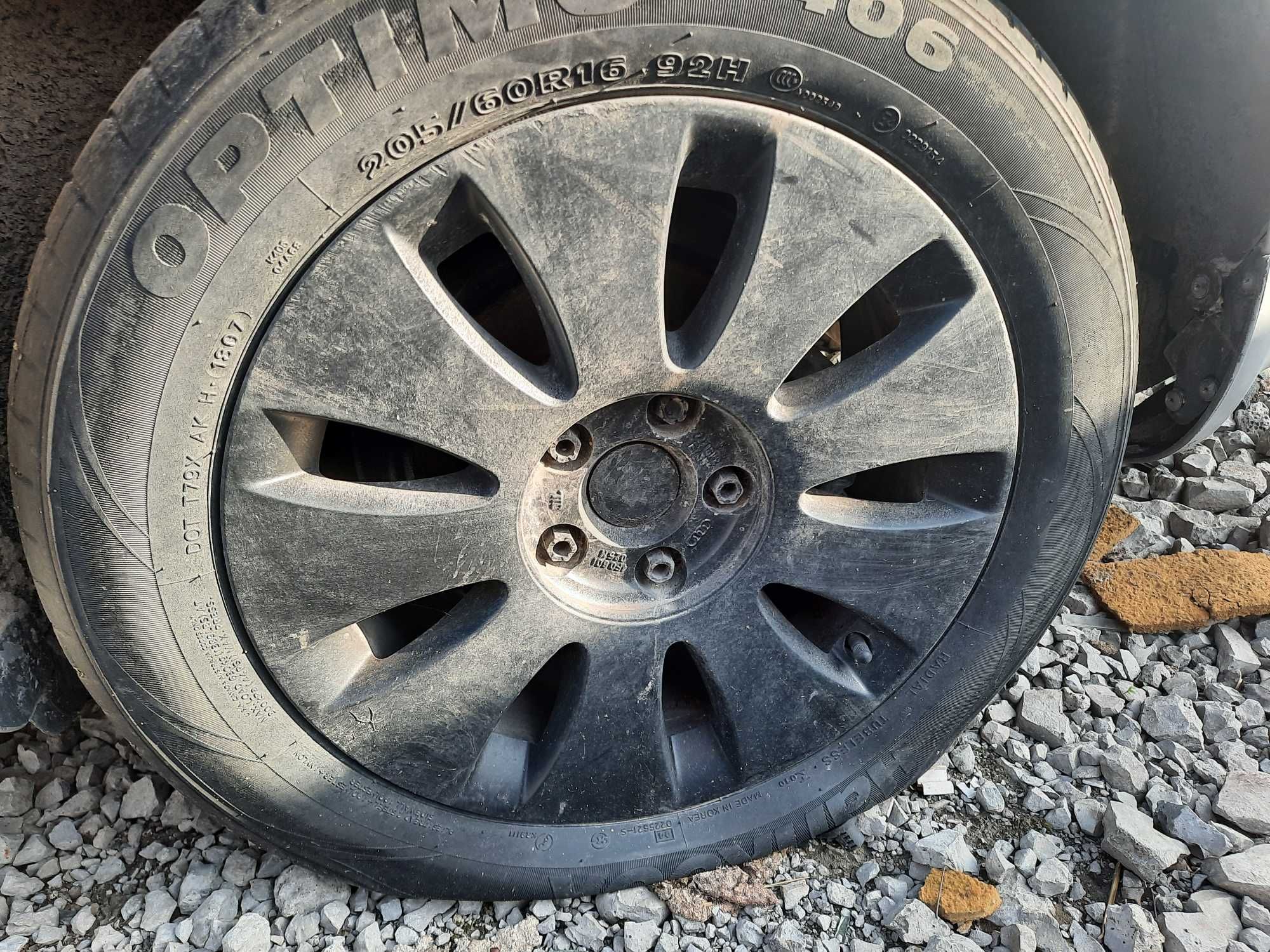 Диски комплект audi R16 5x112 ET35 ЦО 57 ауди РАЗБОРКА