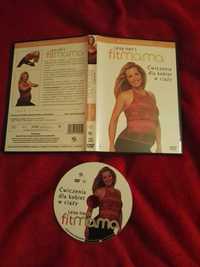 Płyta DVD ćwiczenia dla kobiet w ciąży Leisa Harts fitmama 60 min joga