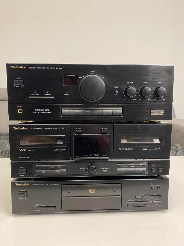 Technics wieża SU-X102  RS-X102   SL PJ28A