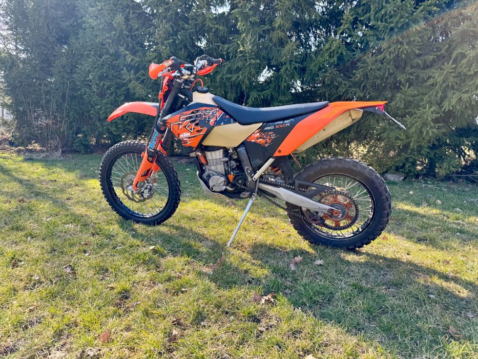 KTM 450EXC 2008 rok, kat. A2
