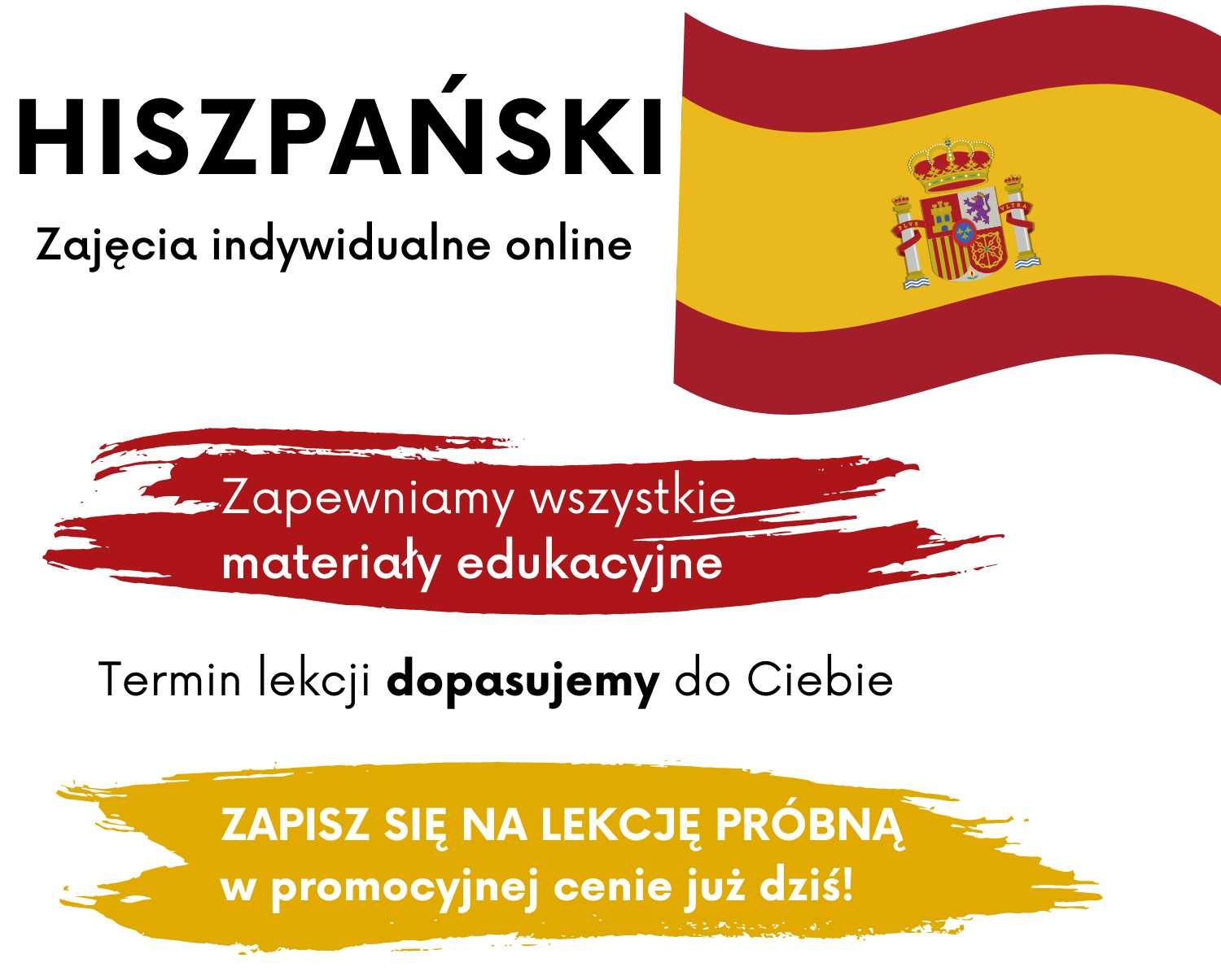 Język hiszpański - Lekcje i Korepetycje Online