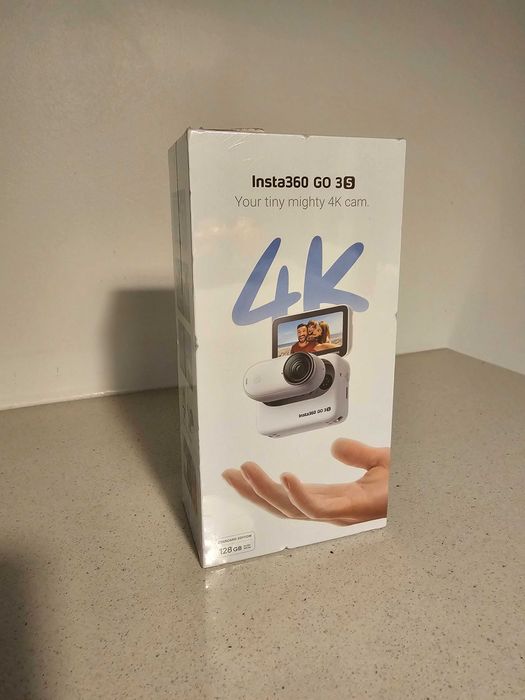 Insta360 GO 3S 128 GB 3 Anos de Garantia Edição Standard (Selado)
