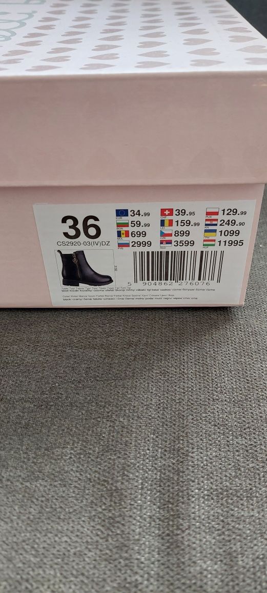 Botki Nelli Blu rozmiar 36