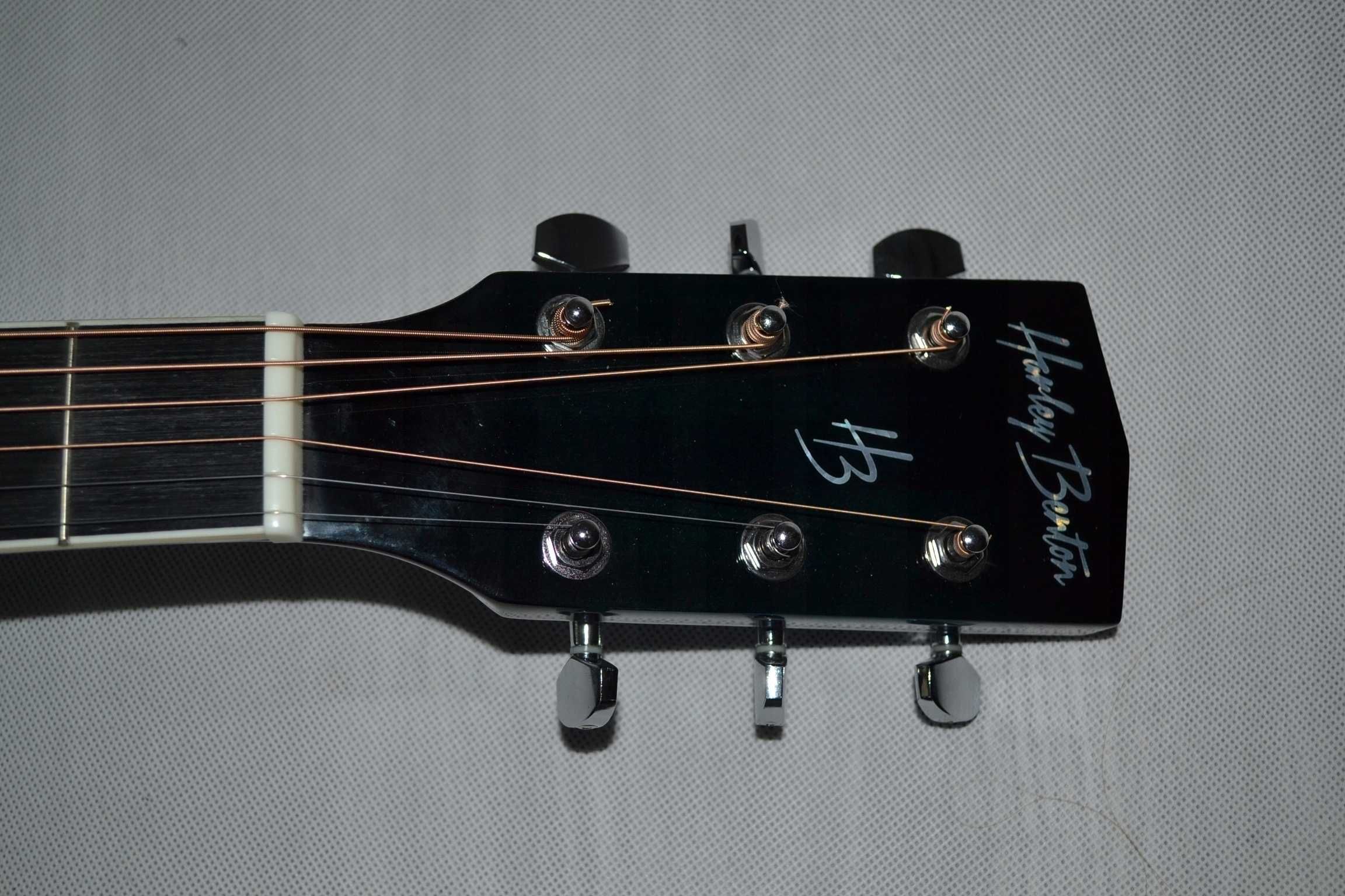 Harley Benton D-120CE TBS nowa gitara elektroakustyczna -ustawiona!
