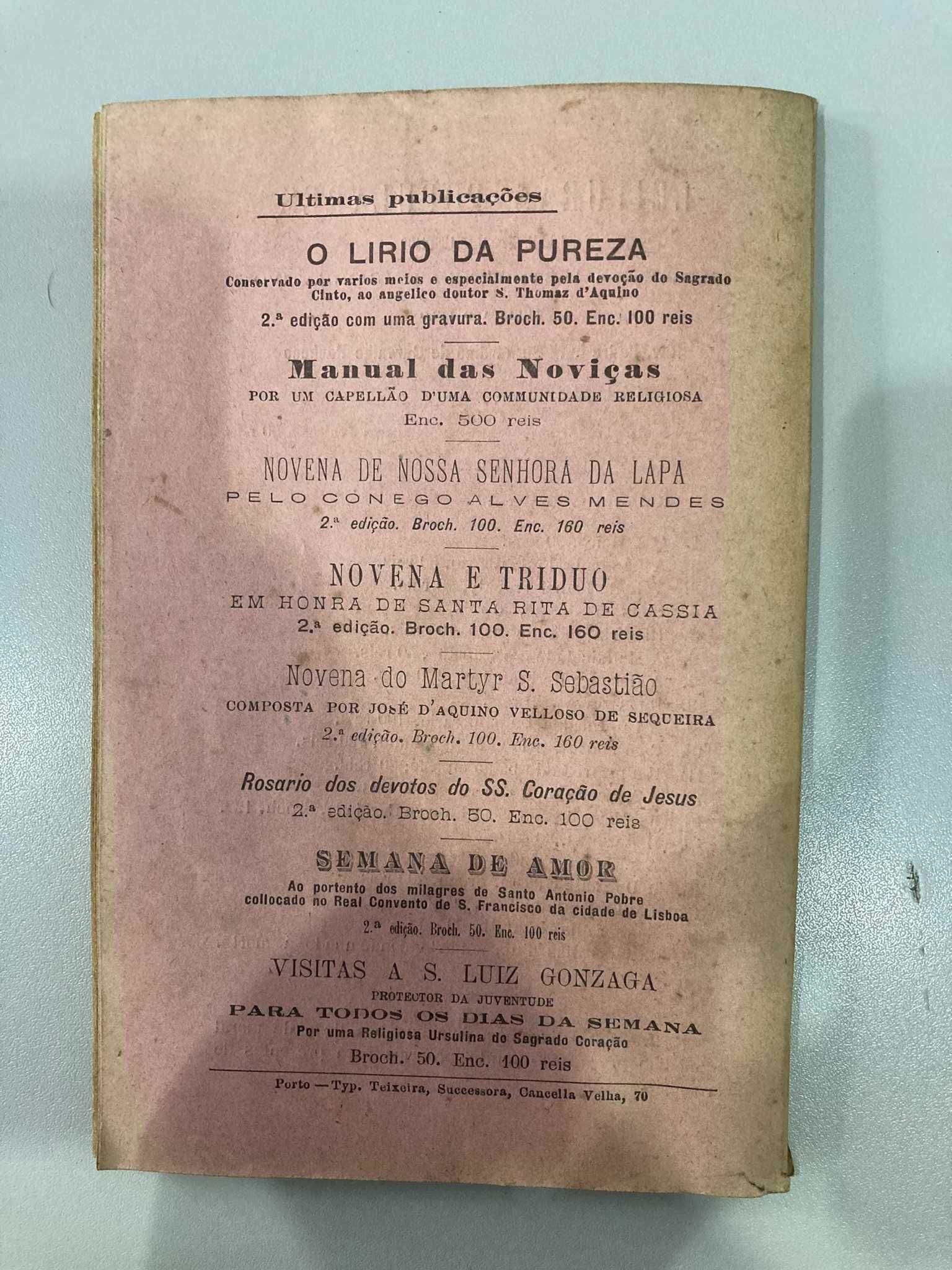 Catalogo Geral das Edições da Livraria Catholica Portuense 1908