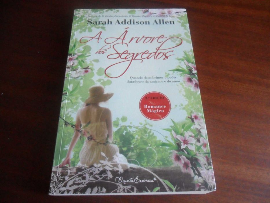 "A Árvore dos Segredos" de Sarah Addison Allen - 2ª Edição de 2011