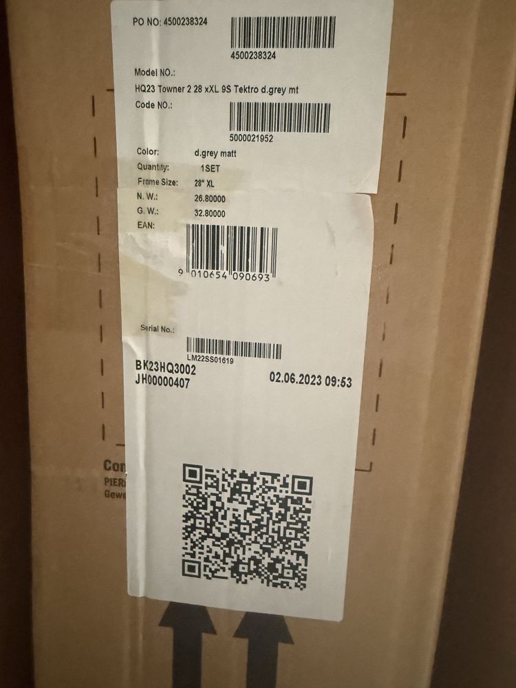 Rowery elektryczne HusqvarnaTowner 2 silnik BOSCH 250W