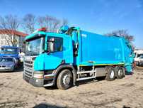 Scania P280  6x2 EURO6 ŚMIECIARKA JOAB diesel sprowadzona