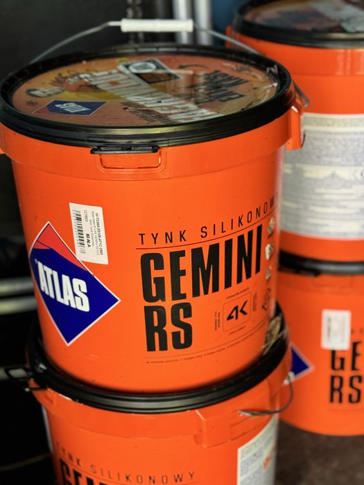 Tynk silikonowy Gemini R 25kg Atlas SAH 0301