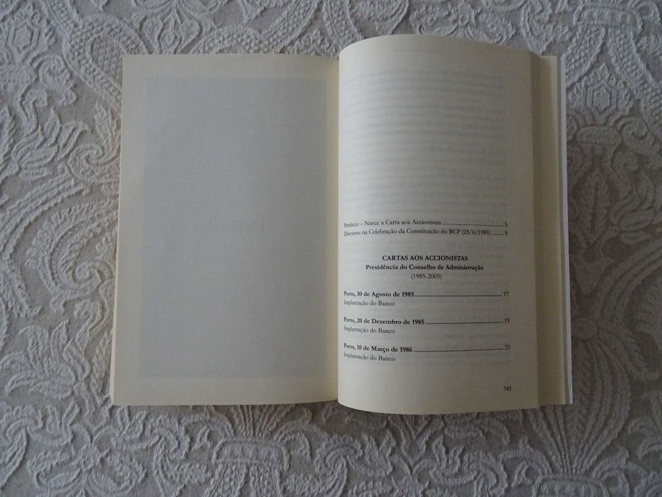 Livro Eu Escrevi Sempre BCP Acionistas Colaboradores