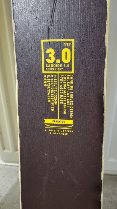 Narty Faction Candide 3.0 175 + marker Duke 16din + foki skitour