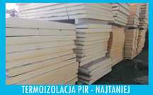 Płyta poliuretanowa PIR z ekranem aluminiowym 0,022 200kPa NISKIE CENY