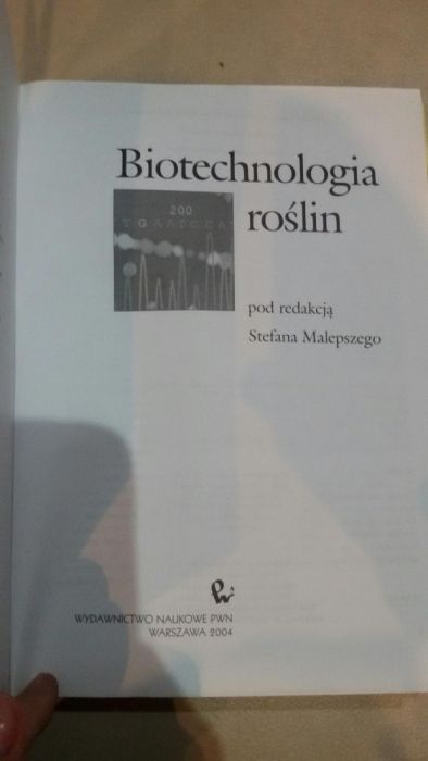 Biotechnologia roślin S. Malepszy