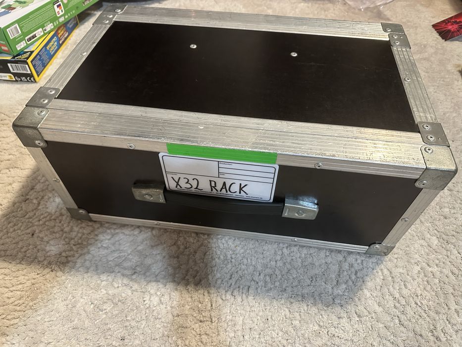 Rack 4u lekki i mocny. Case sceniczny idealny na x32 rack