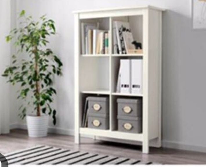 Ikea Tomnas szafka biała biblioteczka