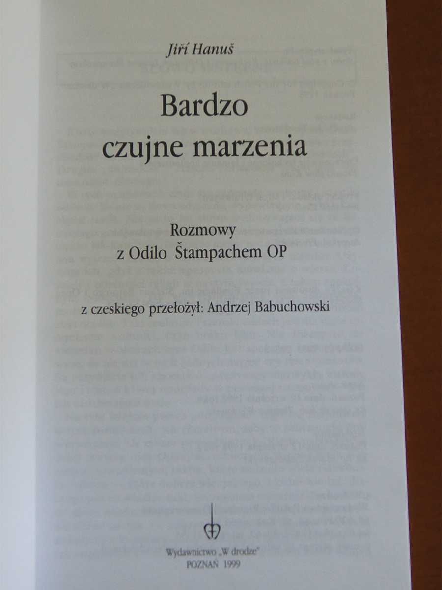 Jiří Hanuš "Bardzo czujne marzenia"