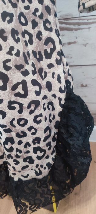 Sukienka w panterkę